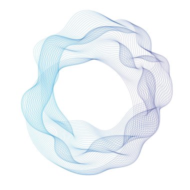 Soyut dalgalar arka plan. Saydam çizgiler