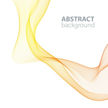 골드 추상 파도 배경