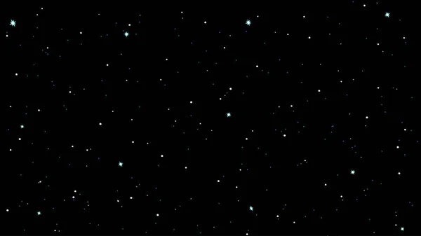 gece vektör illüstrasyon düz vektör yıldız sky