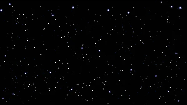 gece vektör illüstrasyon düz vektör yıldız sky