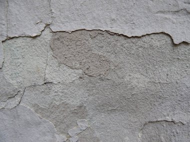çizikler ve çatlaklar ile eski duvar sıva. Dokulu arka plan.