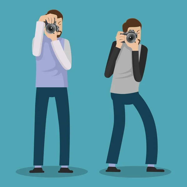 Geïsoleerde Teken Camera Vector Illustratie — Stockvector