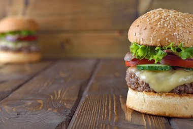 Ev yapımı taze çizburger