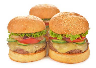 Ev yapımı taze çizburger