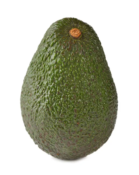 Avocado Fresco Isolato Sfondo Bianco — Foto Stock