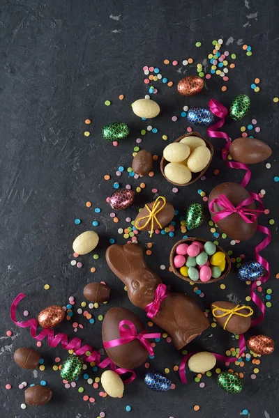 Schokoladen-Ostersüßigkeiten — Stockfoto