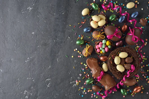 초콜릿 부활절 과자 — 스톡 사진