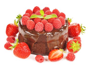 Çikolatalı ahududu cheesecake