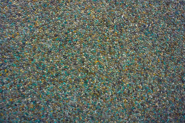 Pequeños mármoles y fondo de textura de piedra con varios colores en indonesia — Foto de Stock