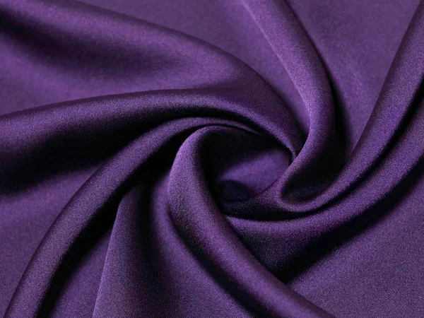 Кручений purple шовк — стокове фото