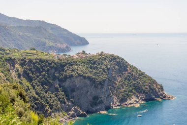 Avrupa, İtalya, Cinque Terre, Corniglia, Corniglia, SEA AGAINST SKY 'nin SANIC görüntüsü