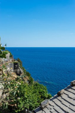 Avrupa, İtalya, Cinque Terre, Vernazza, büyük bir su kaynağı