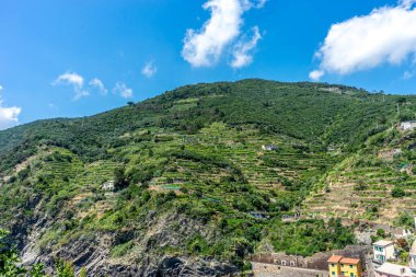 Avrupa, İtalya, Cinque Terre, Vernazza, MOUNTAINS 'ın MÜZİK GÖREVİ