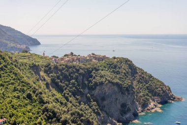 Avrupa, İtalya, Cinque Terre, Corniglia, Corniglia, SEA ANGLE GÖREVİ