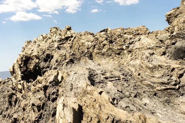 Italien Cinque Terre Manarola Klippig Kulle — Stockfoto