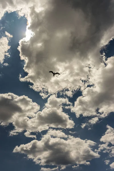 Europa Italië Cinque Terre Manarola Een Groep Wolken Lucht — Stockfoto