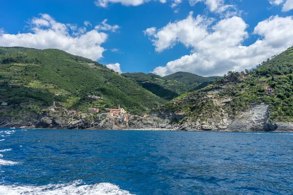 Europe Italie Cinque Terre Monterosso Grand Plan Eau Avec Une — Photo