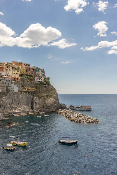 Paisaje Urbano Manarola Cinque Terre Italia — Foto de Stock