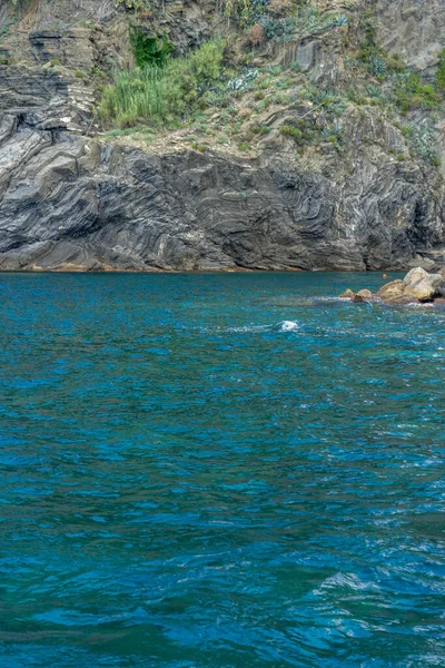 Europe Italy Cinque Terre Monterosso Body Water — Stock Photo, Image