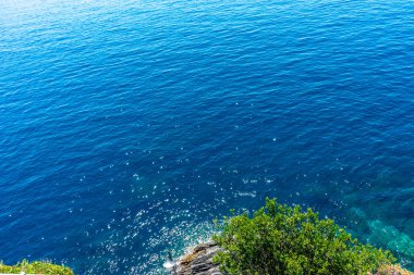 Avrupa, İtalya, Cinque Terre, Vernazza, büyük bir su kaynağı