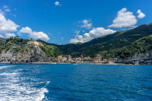 Vista Del Paisaje Urbano Urbano Monterosso Mare — Foto de Stock