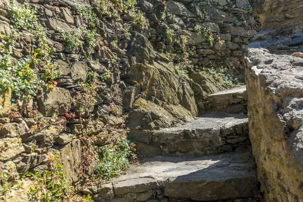 Europa Italien Cinque Terre Vernazza Nära Klippa — Stockfoto