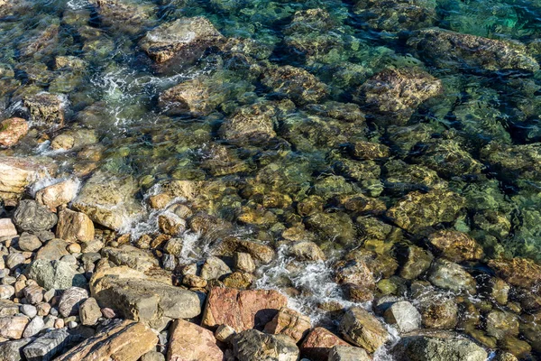 Europa Italien Cinque Terre Monterosso Eine Nahaufnahme Eines Felsens — Stockfoto