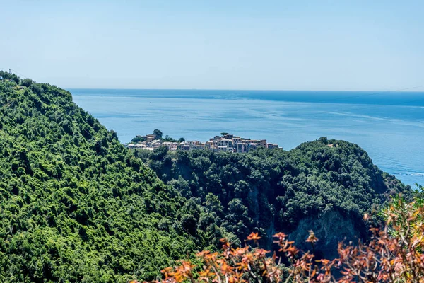 Europa Italien Cinque Terre Corniglia Ein Großes Gewässer — Stockfoto