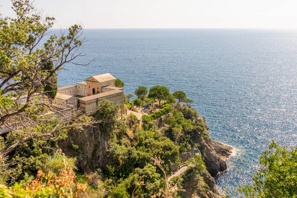 Manarola Cinque Terre Italy Червня 2018 Кладовище Мавзолей Манароли Cinque — стокове фото