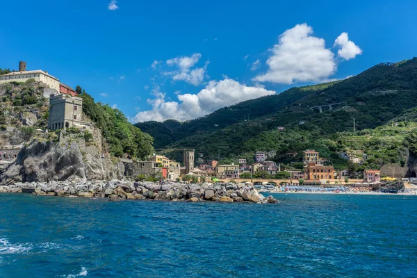 Monterosso Cinque Terre Italia Junio 2018 Vista Del Paisaje Urbano —  Fotos de Stock