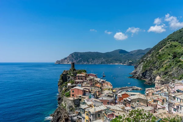 Vernazza Cinque Terre Italien Juni 2018 Stadsbilden Vernazza Cinque Terre — Stockfoto