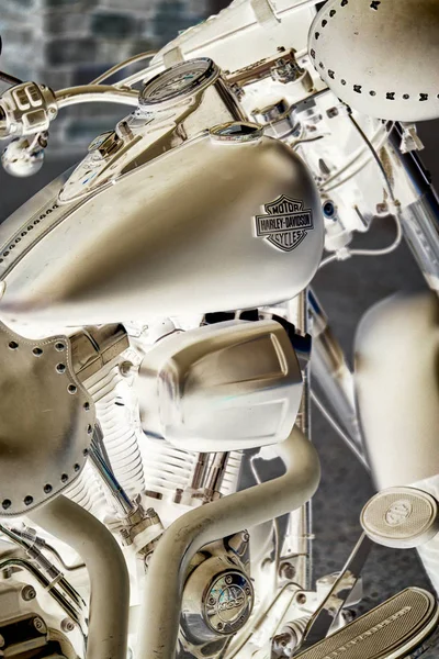 El Cajon, Ca/ABD - 2 Ağustos 2016: Motosiklet grubu ile evli onların aylık karşılamak için toplar. Harley Davidson motosiklet sürme çiftler bir kulüp. 