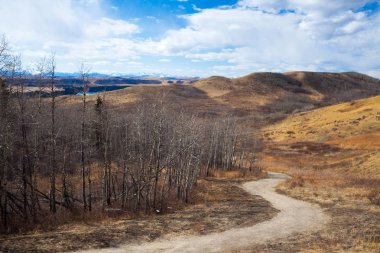 Yine de güzel Glenbow Ranch Provincial Park Alberta iz