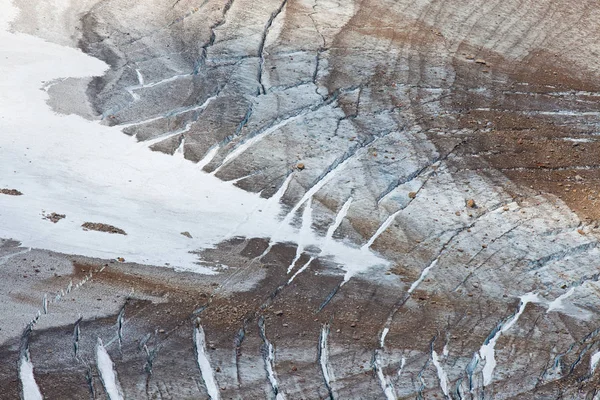 캐나다 록 키 산맥에 있는 빙하의 클로즈업 — 스톡 사진