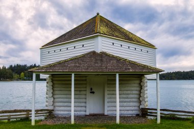 Muhafız kulesi tarihi İngilizce Camp San Juan Island, Washington