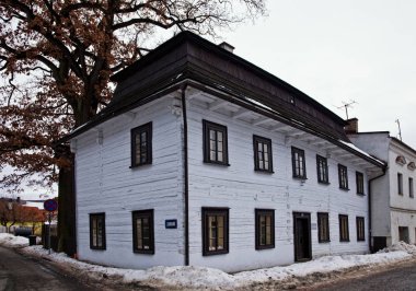 Polis nad Metuji, Çek Cumhuriyeti-28 Şubat 2010: polis nad Metuji eski okul.