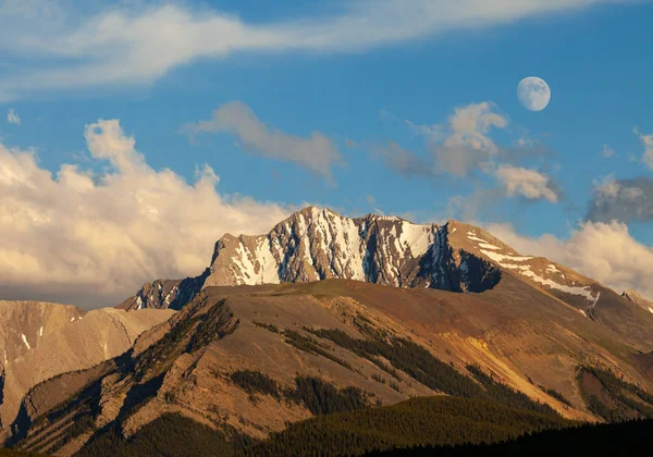 Fischer peak, ein berg in kananaskis in den kanadischen felsigen bergen, alberta — Stockfoto