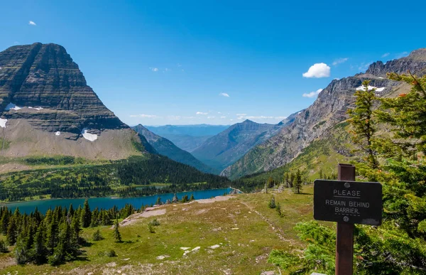 Hidden lake overlook along the Hidden Pass Trail Stock Picture