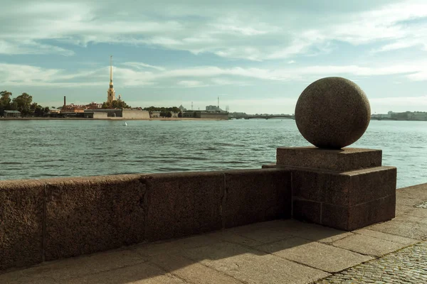 Saint Petersburg Rusko Panoramata Výhledy Město Ostrova Strelka Vasiljevského — Stock fotografie