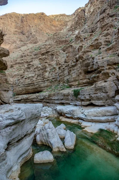 Wadi Shab - Oman — Stockfoto