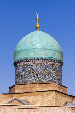 Taşkent, Özbekistan'a Khazrat-Imam kubbe yakın çekim
