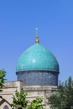 Taşkent, Özbekistan'a Khazrat-Imam kubbe yakın çekim