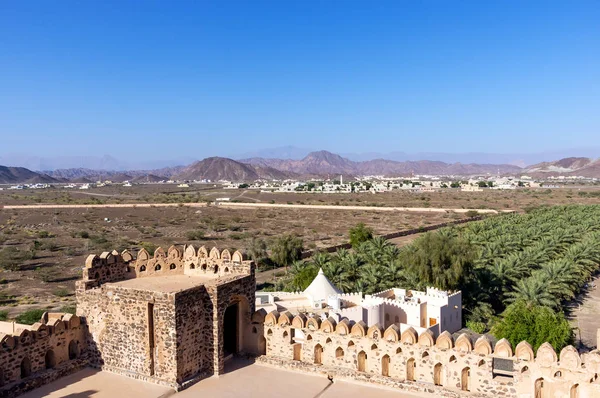 Paisagem do Castelo de Jabreen - Omã — Fotografia de Stock