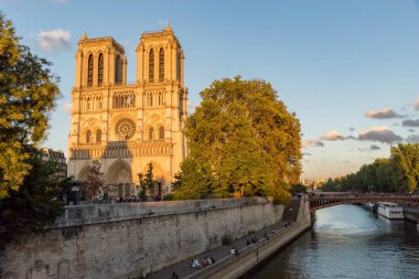 Notre Dame de Paris adlı altın saat - Paris, Fransa