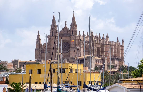 La Seu, la Catedral de Palma de Mallorca - Islas Baleares, España — Foto de Stock