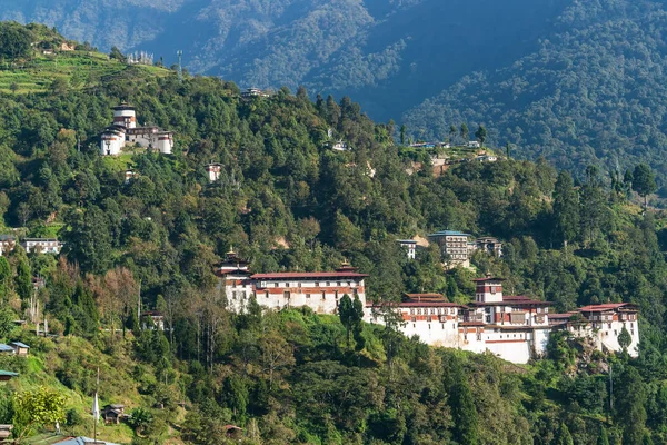 Belo Trongsa Dzong - Butão — Fotografia de Stock