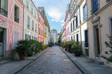 Rue Cremieux - Paris renkli evleri