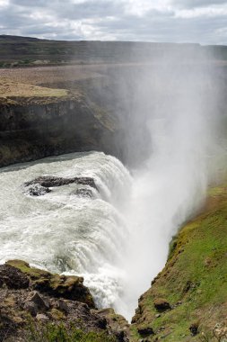 Gullfoss şelale - güneybatı İzlanda
