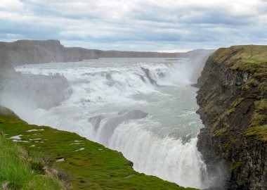 Gullfoss şelale - güneybatı İzlanda