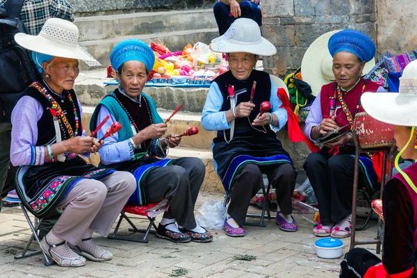 Minotities Festivali Dali - Yunnan, Çin — Stok fotoğraf